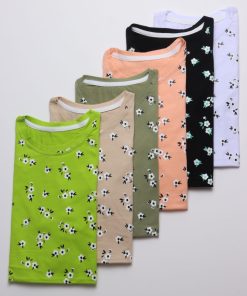 تیشرت طرح گل
